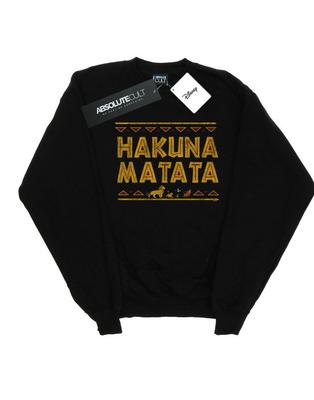 Herren Der König der Löwen Hakuna Matata Sweatshirt