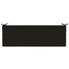 2 piece Bench Cushions SOEST 2 pcs. 100percent  Polyester Black