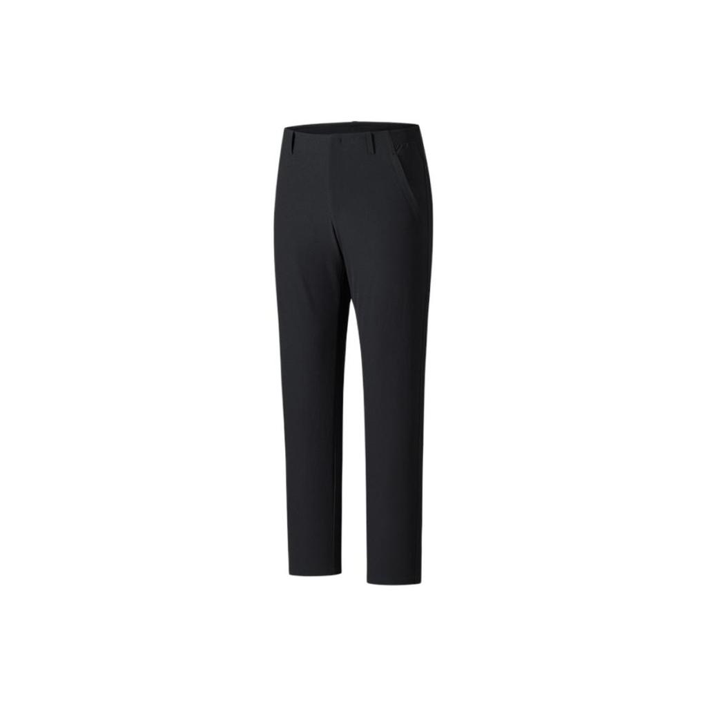 Anta Champion All-Weather Series Solid Color Simple Mid-Rise Breathable Versatile Straight Leg Casual Pants Men bottoms 152530523-1