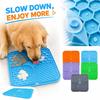 Silicone Slow Feed Lick for Dogs Cats with Suction Cups, Small Size Interactive Feeding Pad To Eating and Mess