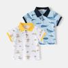 Children's Lapel T-shirt 2026 New Boys POLO Shirt Short-sleeved Top Baby Korean Version of Summer Fashion