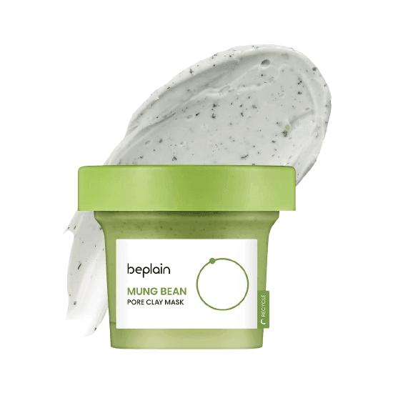 BEPLAIN Masque à l'argile pour les pores aux haricots mungo 120 ml