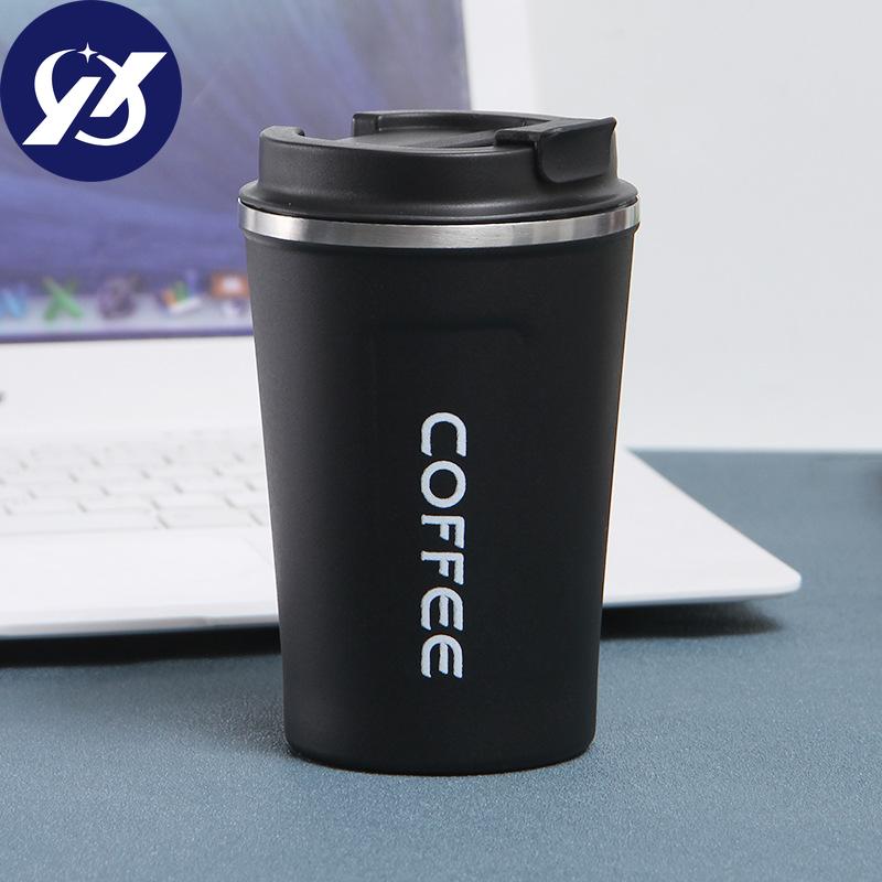 304 Stainless Steel Vacuum Cup Outdoor Leisure Water Cup Simple Tea Cup Car Office Coffee Cup