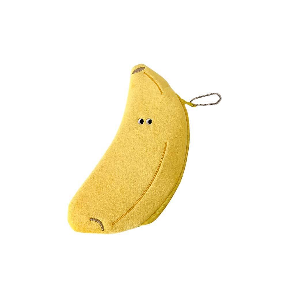 Watermelon Banana Cartoon Storage Bag Plush Korean Style Pencil Case  Children