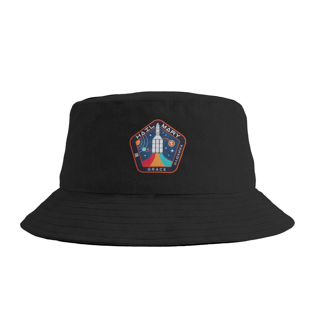 Couple Project Hail Mary () Bucket Hat Foldable FisherUnisex Hats Summer Retro Fishing Caps Street Style Design Sun Hat