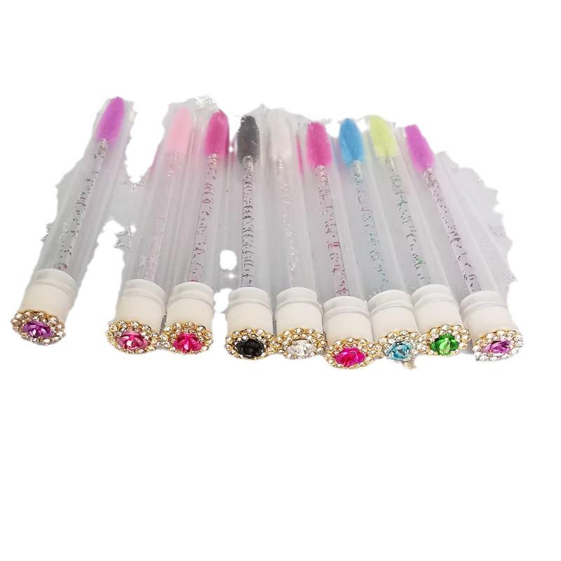 Sunflower Diamond Rose Eyelash Brush: 5 Colors Test Tube Design