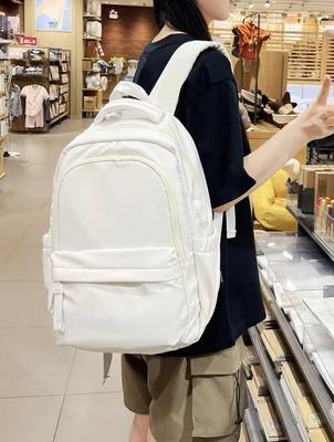 Mochila de Viagem de Grande Capacidade - Design Unissex para Estudantes e Uso Casual