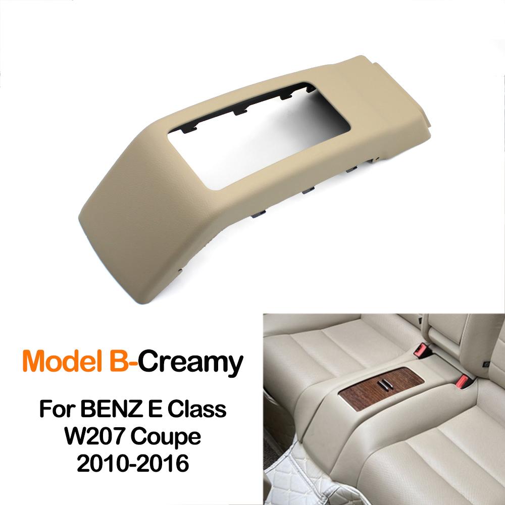 Rear Seat Central Folding Armrest Cup holder Outer Cover Panel For Mercedes Benz E Class W207 COUPE 2079202821 2078401974
