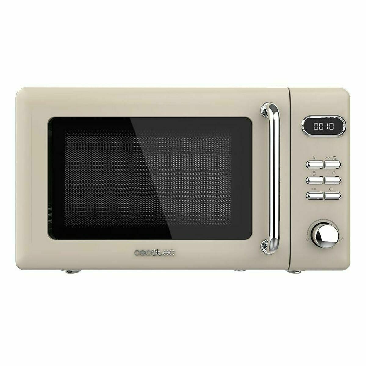 Joom Cecotec Unisex Beige Proclean 5110 Retro Mikrowellenherd 20L - Bild 5