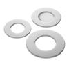 304 Stainless Steel Flat Washer Set, M3-M6 with Thickness Options (0.1-3mm) DIN988