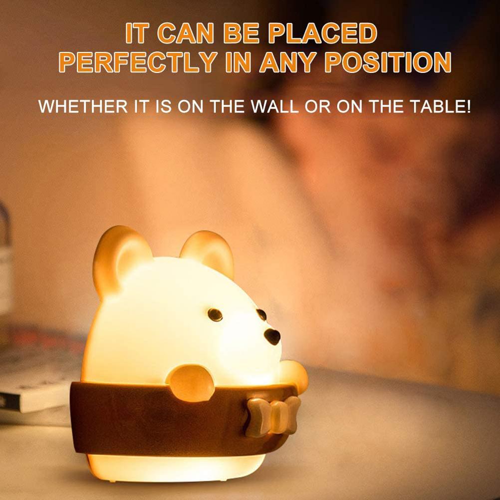 Stanzfreies LED-Nachtlicht Fernbedienung Nachtlicht Augenschutz Kinder-Nachtlicht für Schlafzimmer