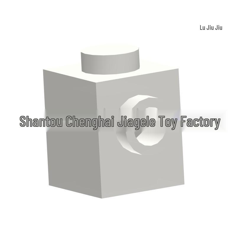 1kg Min Order: Compatible Cross-Border MOC Building Blocks for Science Education - 1x1 Single-Sided Stud Brick
