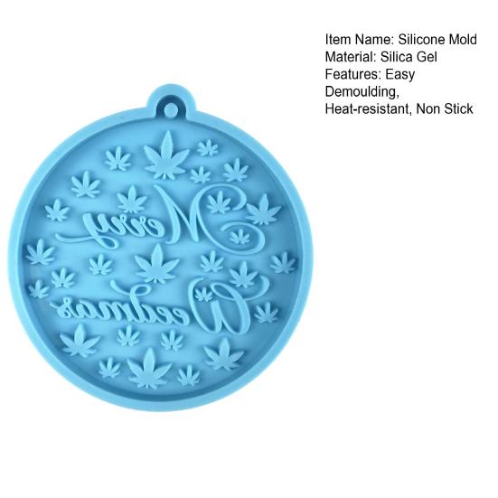 Long-lasting Heat-resistant Cooking Eco-Friendly Christmas Tree Hanging Stencil for Handicraft Silicone Mould