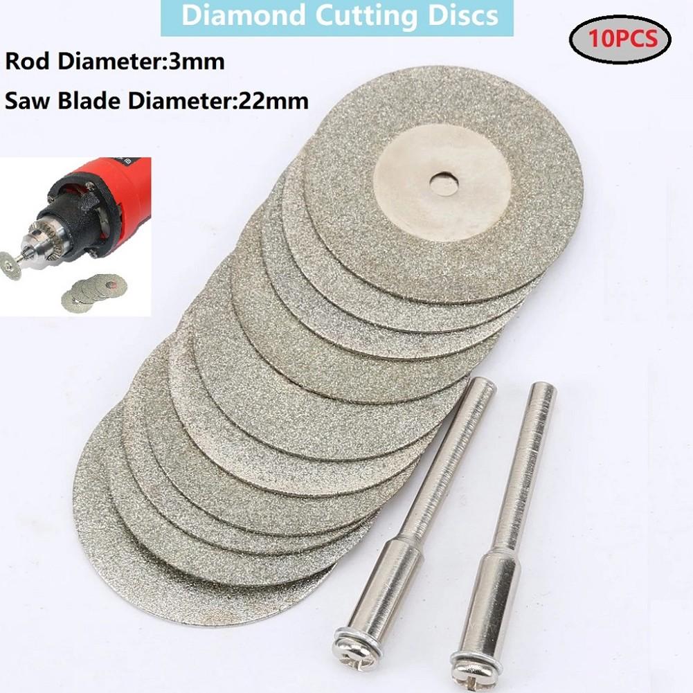 22mm Diamond-Cutting Disc Cut Off Mini-Diamond Saw Blade Drill Rotary-Tool