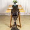 White Color Lace Table Runner Rectangular Shape Floral Embroidery Vintage Table Runners Comfortable European Style