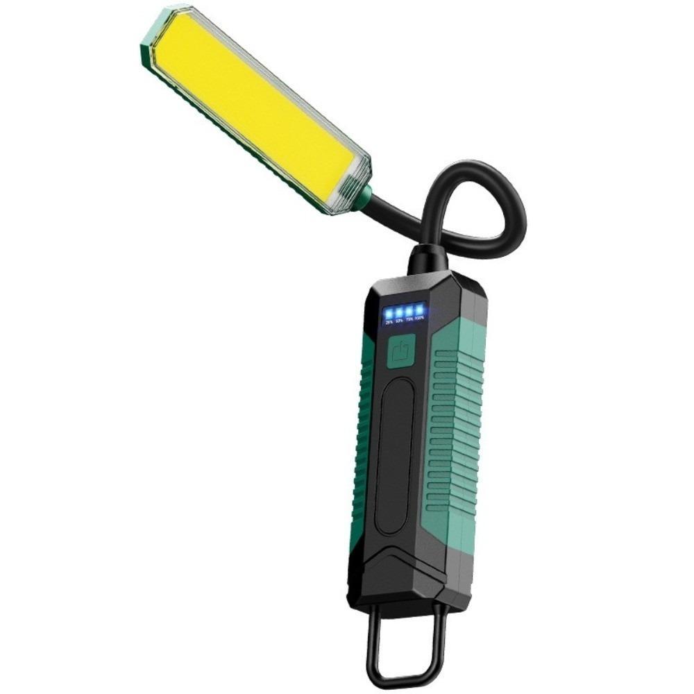 Waterproof Work Light Rechargeable Ultra Bright Auto Repair and Maintenance Light Automotive Repair Red Flashing Warning Green