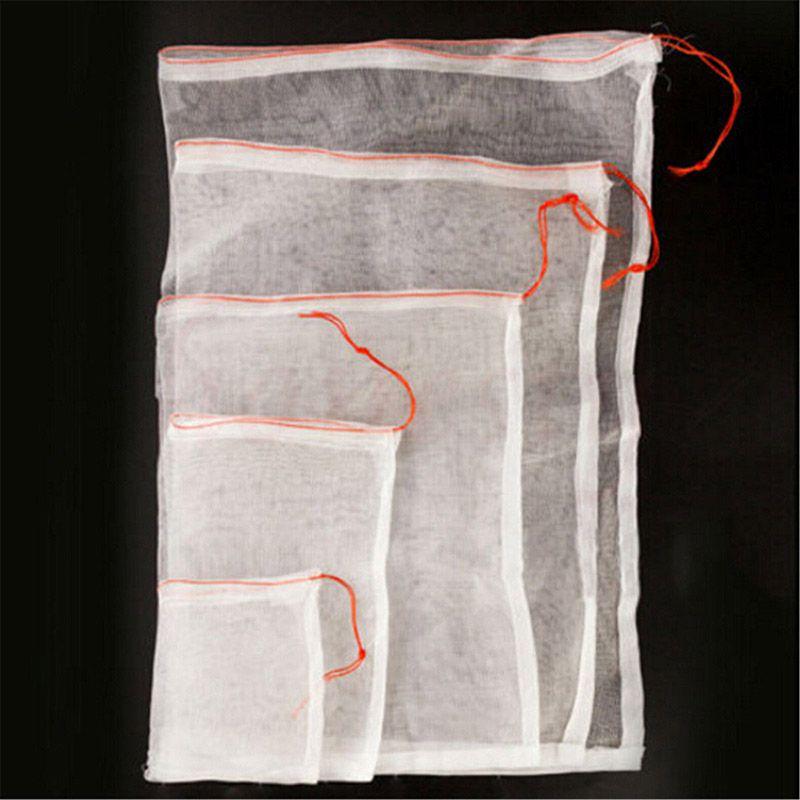 Durable Garden Plant Drawstring Net Bags Keep Insects And Pests Away From Fruits