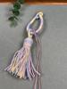 Premium Starry Sky Cotton Tassel Lanyard Phone Charm - Trendy and Stylish