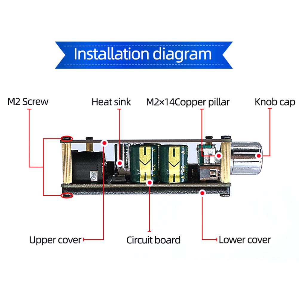 XY C100L 100W X 2 APP Controlled Bluetooth Stereo Subwoofer Module with Independent Bass Treble Adjustment Amplifier Board