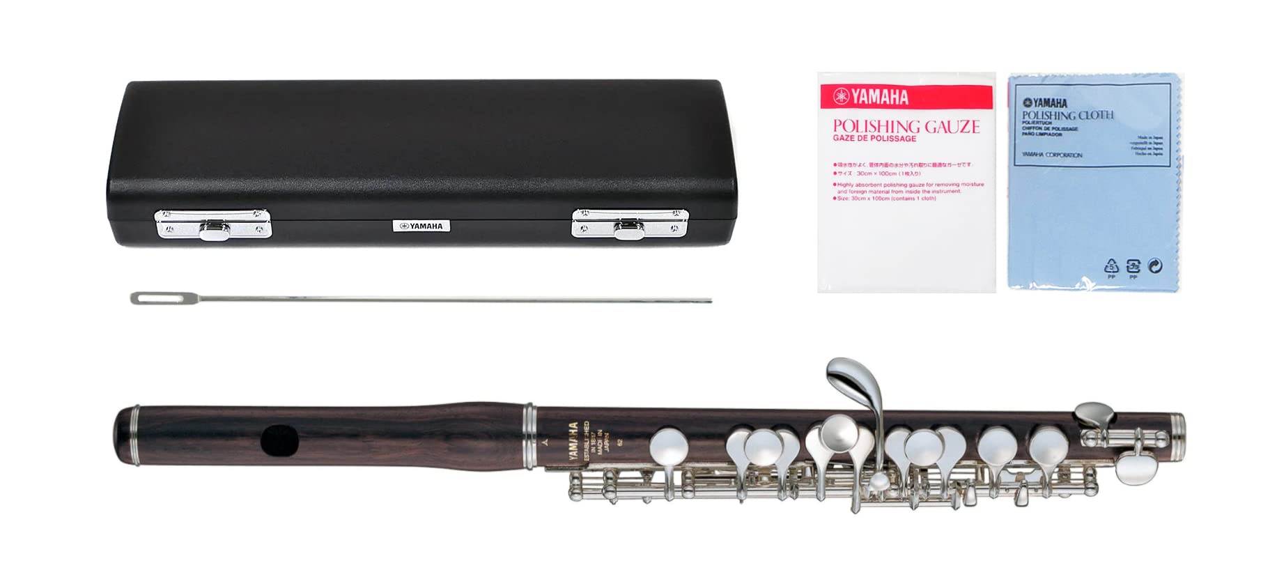 

warranty and free wind instrument service YAMAHA Wind instrument Piccolo [5-year pick-up included] (YPC-62)