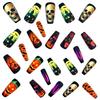 Halloween Press On Nail 24PCS Blush Detachable Artificial Nail -Light ABS For Women Party