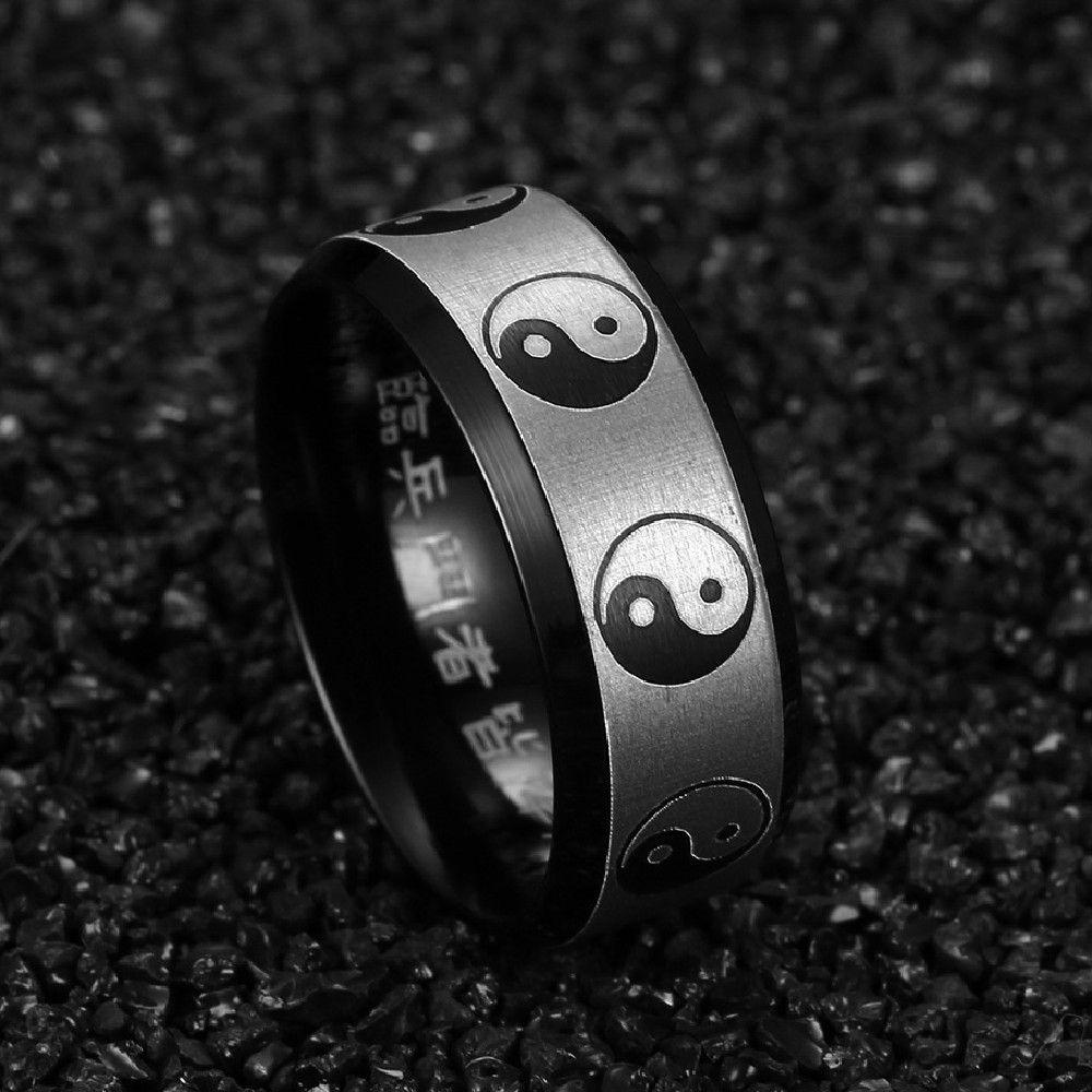 Buy Stainless Steel Chinese Style Tai Chi Folkcustom Accessories Ring