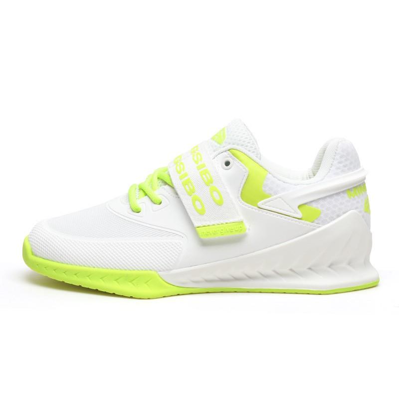 Unisex Weightlifting Shoes Squat Deadlift Indoor Gym Training Supportive Stable Non-Slip Fitness Footwear
