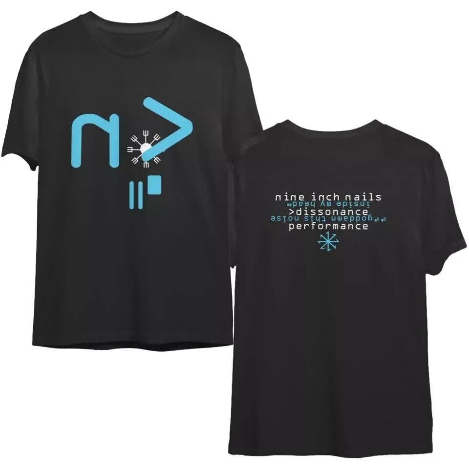 Nine Inch Nails Dissonance Music T-Shirt Unisex Gift All Fans All Size