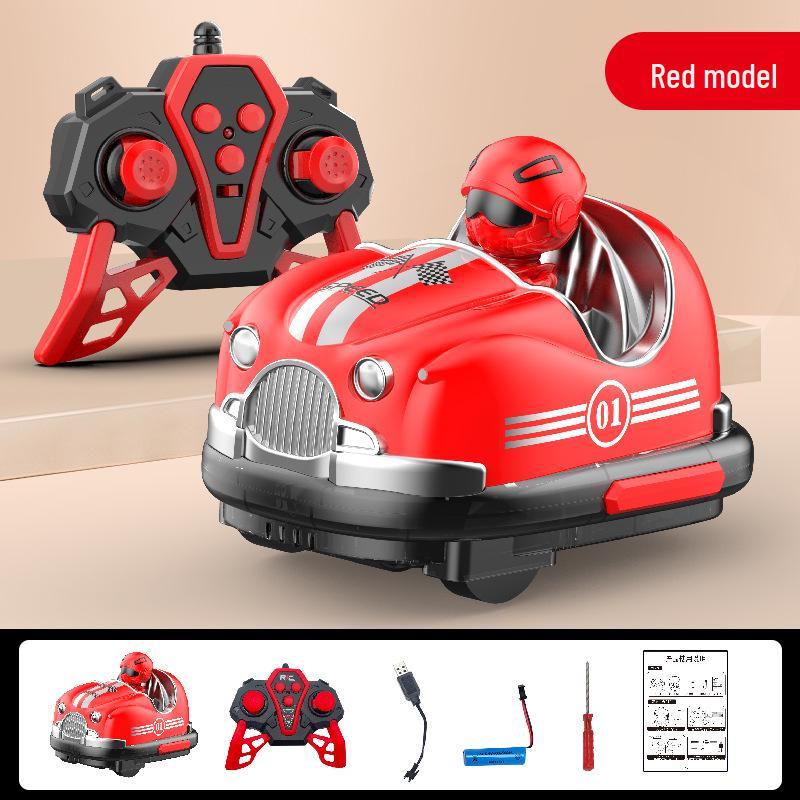 

Двойные электромобили: Радиоуправляемый на 360° с функцией выброса, виляющим хвостом и подсветкой для веселого взаимодействия родителей и детей