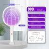 Mosquito-killing Swatter Rechargeable Electric Mosquito Swatter Powerful Mosquito Lithium Battery Mosquito Luring Swatter