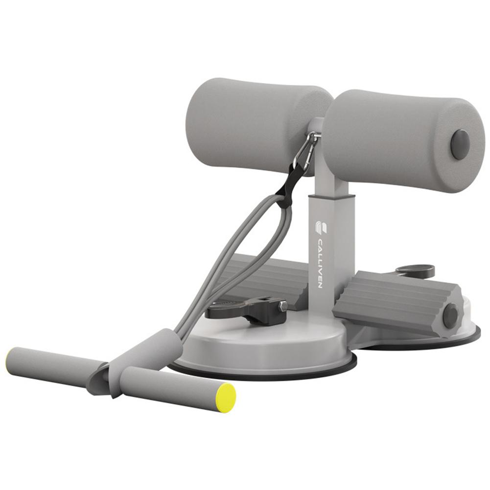 Workout Abs Trainer with 2 Suction Cups Self-Suction Abs Machine 3 Gear Height Multifunctional Non-Slip Fitness Beauty Equipment