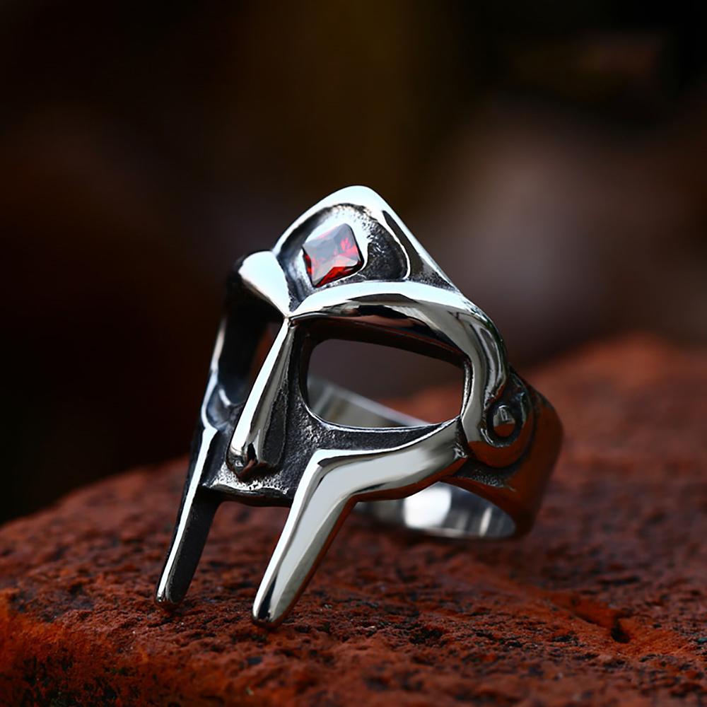 Retro Detailed Stainless Steel 3D Lion Head Rings For Men Punk Gothic Rock Animal Ring Domineering Biker Jewelry Accessories