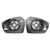 Heated Rear View Mirror Glass Lens 2PCS Set Left+ Right For Ford Escape 2017-2018 GJ5Z17K707A GJ5Z17K707G