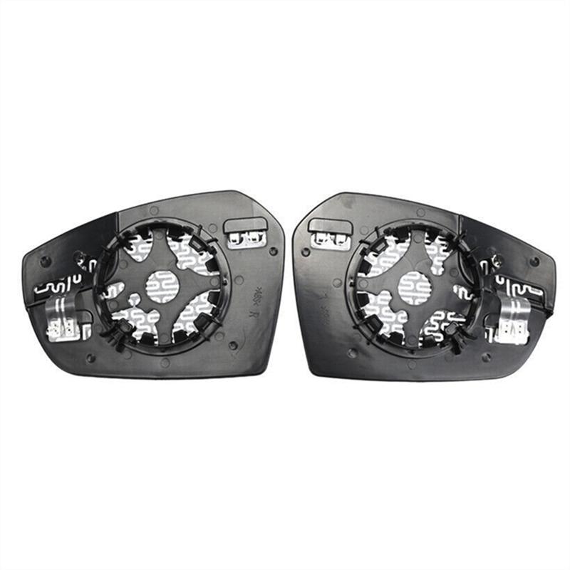Heated Rear View Mirror Glass Lens 2PCS Set Left+ Right For Ford Escape 2017-2018 GJ5Z17K707A GJ5Z17K707G