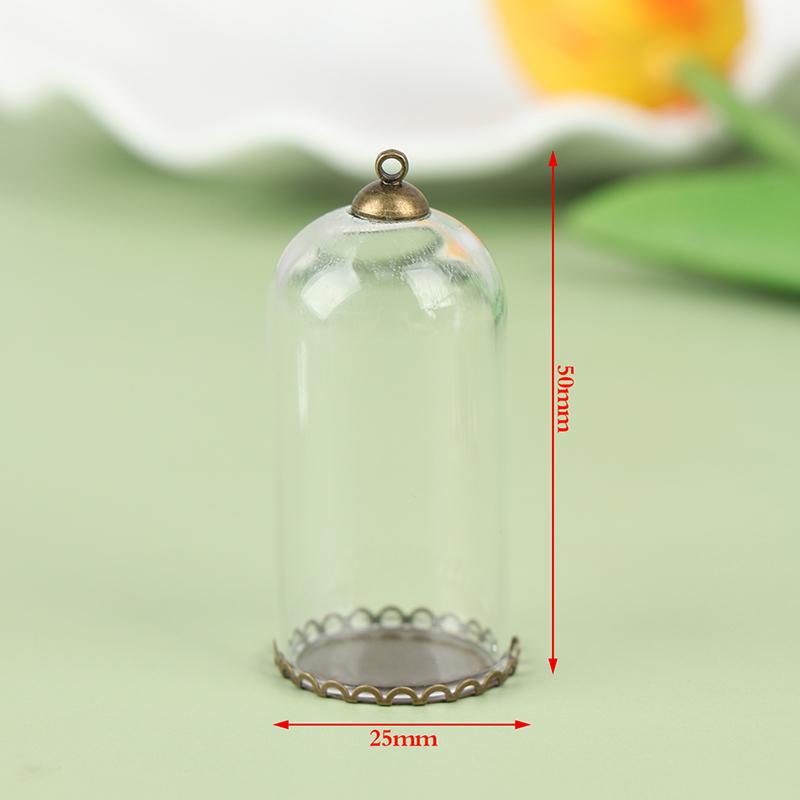 

Кукольный домик Миниатюрный Стеклянный купол-колпак для торта Мини-цветок Витрина Колпак-колокол Колпак для бессмертного растения Подставка для десерта Держатель Коробка