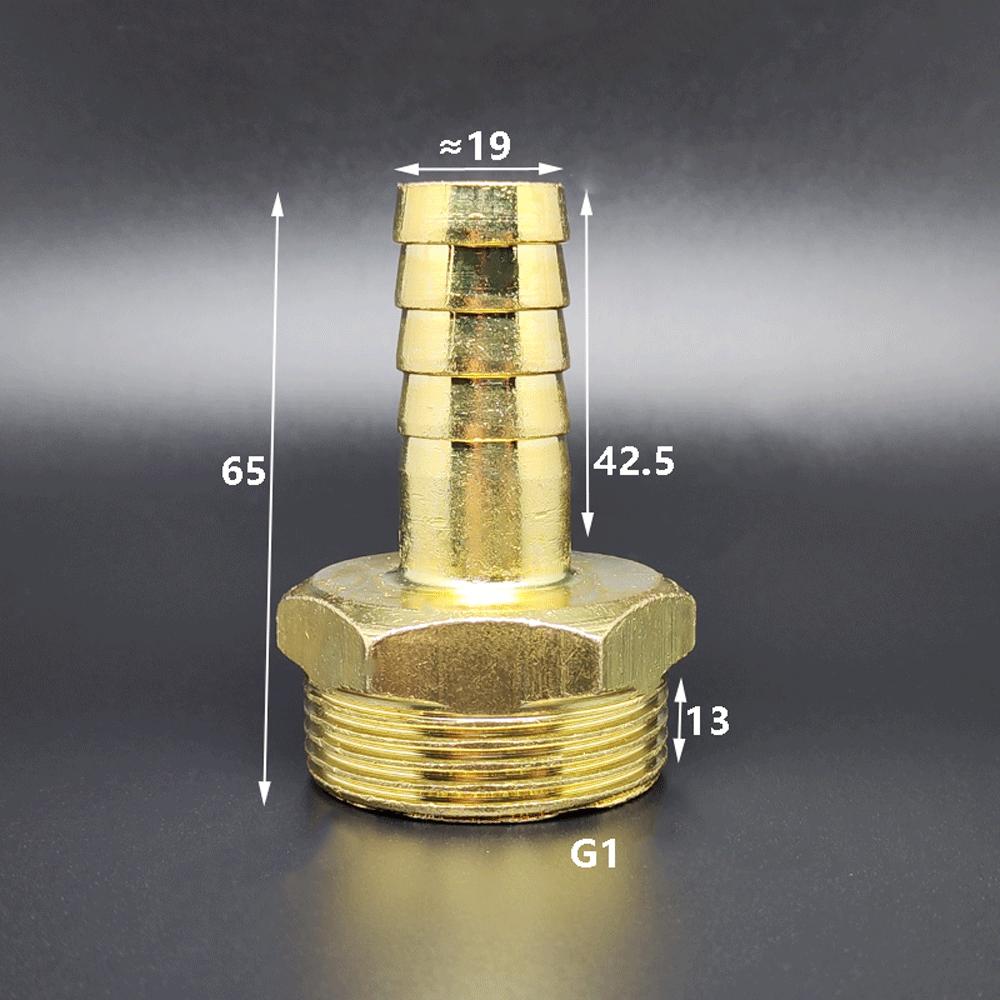 

1 1-1/4 1-1/2 2 BSP Male x 19 25 32 38 39 52mm Hose Barb Iron Coupling Coupler Connector Pipe Fitting Home Garden (as the picture,Male Straight&1 pc)