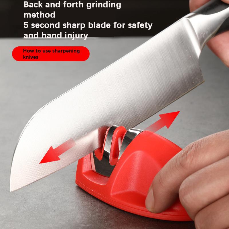Mini Messerschärfer Messerschärfer Handheld Multifunktionstyp Schnelles Schärfwerkzeug Mit Küchenmesser Zubehör Gadget