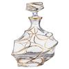 Premium Crystal Glass Whiskey Tumbler Set With Gold Trim Brandy Spirits Glasses 6-Piece Or 2-Piece Decanter