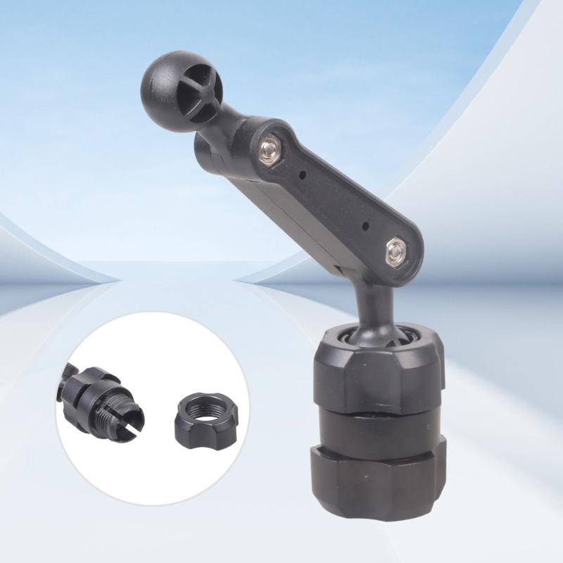 17mm Kugelhalter Verlängerungsadapter, 360° drehbare Verlängerungsstange für Auto Lüftungsschlitze Armaturenbretter 17mm Handyhalter