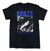 Unisex Shirt Cotton Oversize Large Size Negra De Algodón Pesado Spazz Band Album