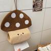 Creative Napkin Dispenser Adorable Mushroom Style Cloth Space Saving Home Decors Kids Room