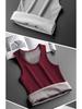 Men's Fleece-Lined Thermal Vest - Sleeveless Winter Layer