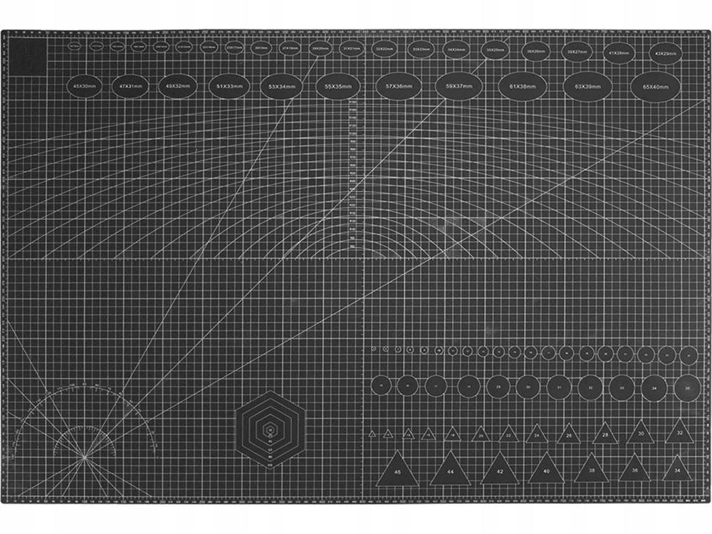 Cutting Mat A1 Black (12)