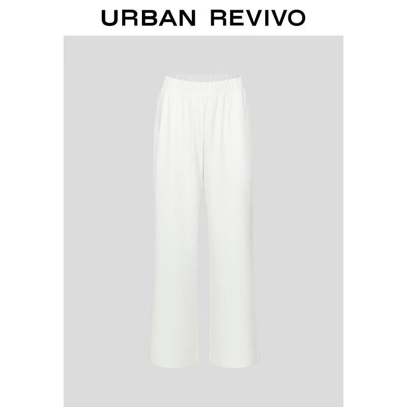 

UR 2025 Women s Casual Solid High-Waist Straight Leg Pants XS