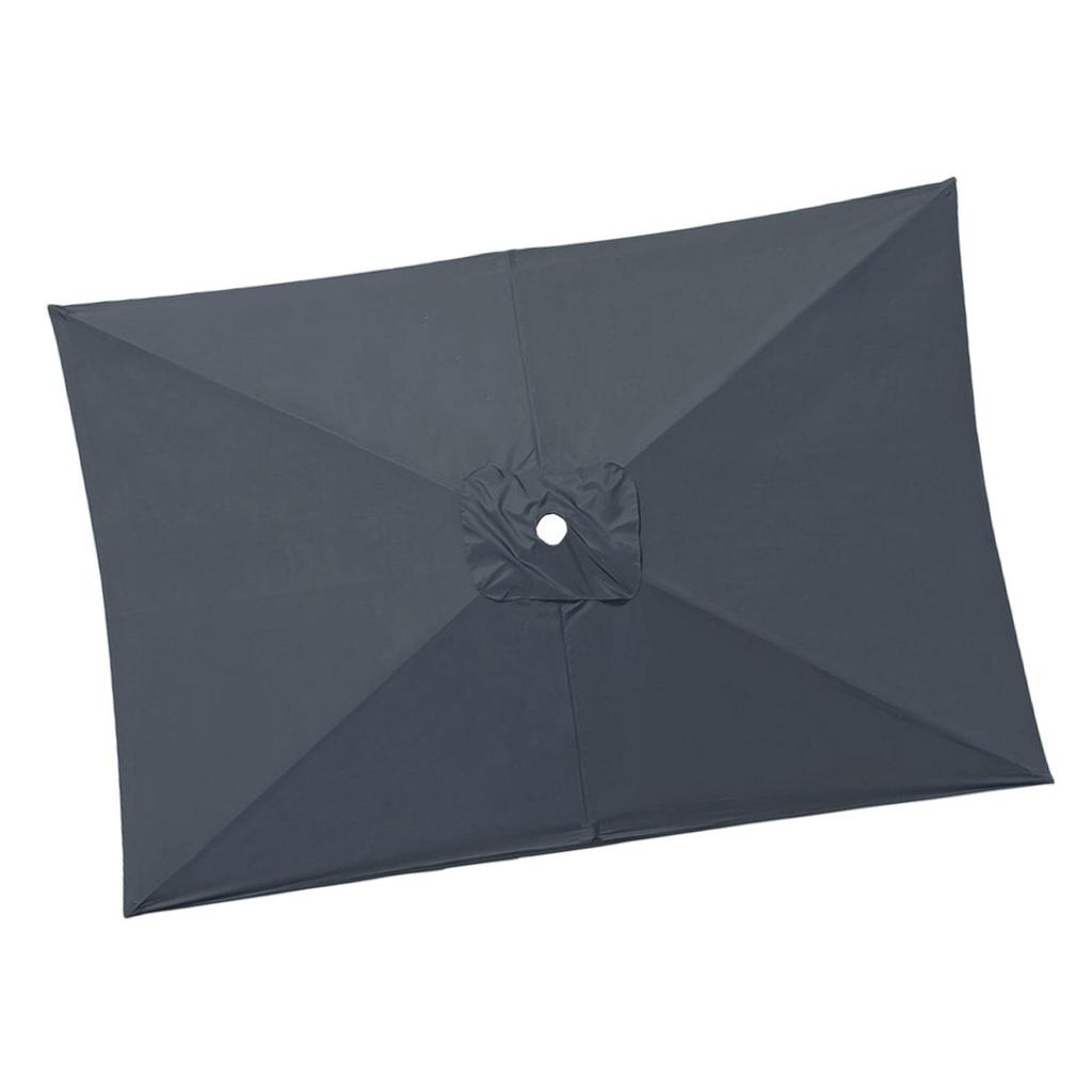 Umbrella Replacement Canopy 200cmx300cm Waterproof for Outdoor Use Home Deck
