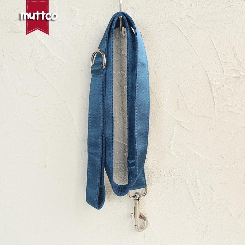 MUTTCO UDL-115 Comfortable Thickened Dog Leash Extra Large океан синий