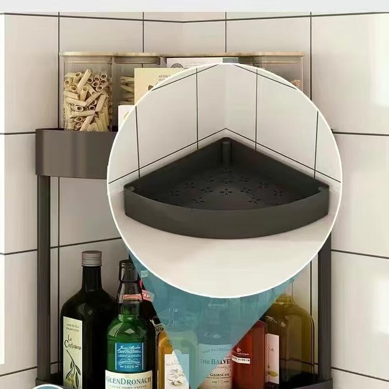 Угловая полка для хранения в ванную