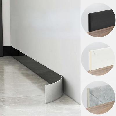 Decorative Skirting 3D Wall Sticker Home Improvement Uneven Walls Cuttable Length Foam Cotton High-quality Materials