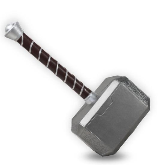Avengers4 Thor Hammer Polyurethane Handheld Cosplay Prop Halloween Party Costume