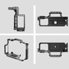 Aluminum DSLR Camera Cage for EOS5d2/5d3 5d4/6d2 Featuring Double Cold Shoe Mounts and Multiple Accessory Screws